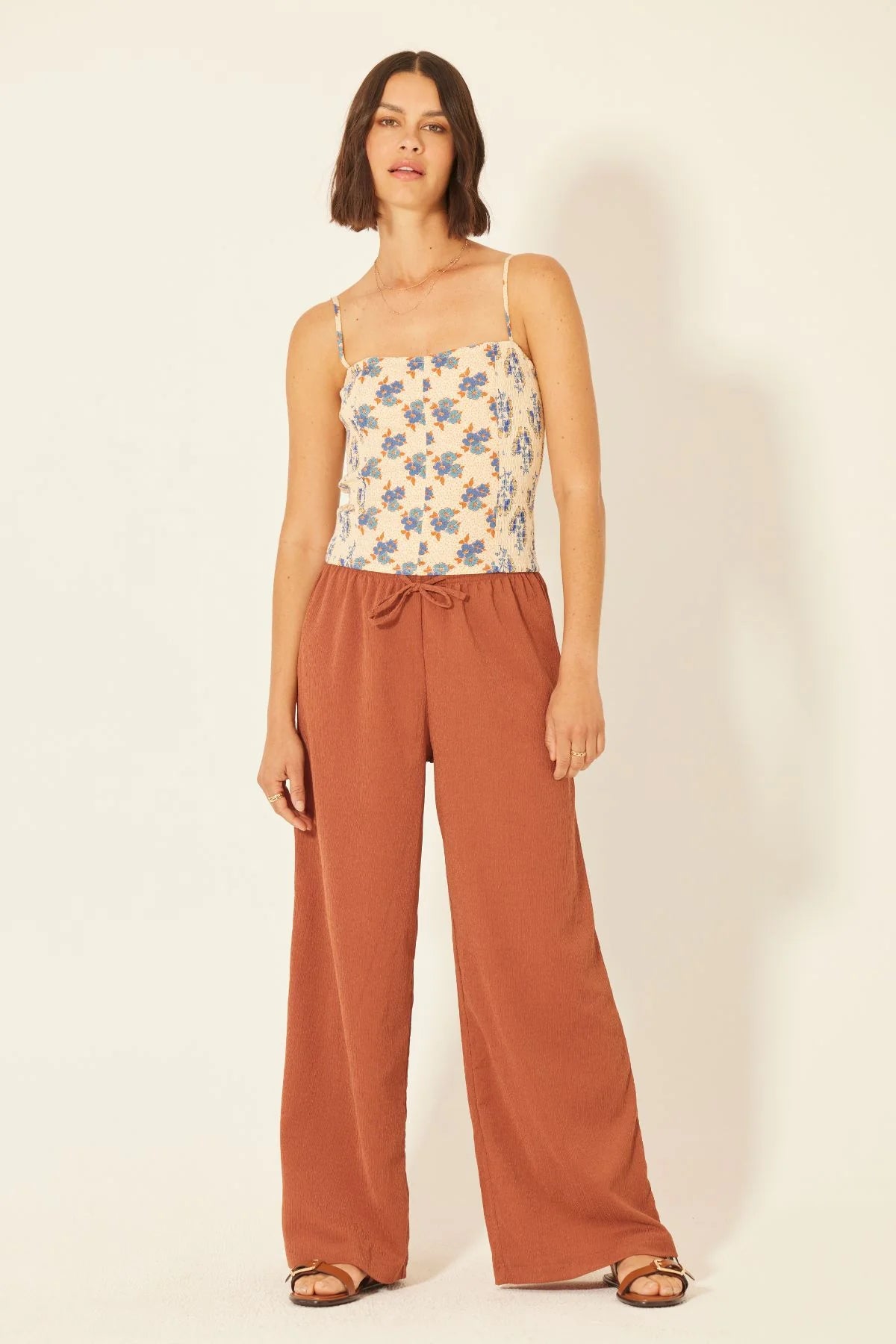 erika beacon blue top