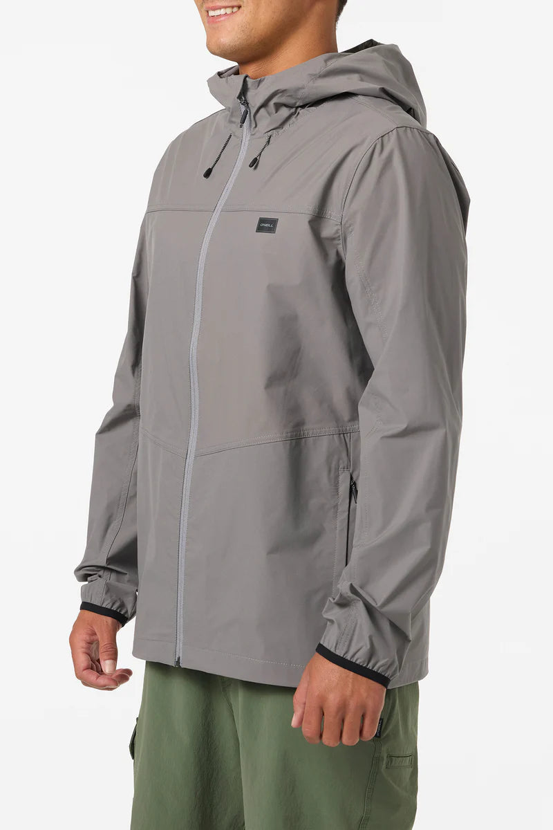 trvlr stretch windbreaker gray