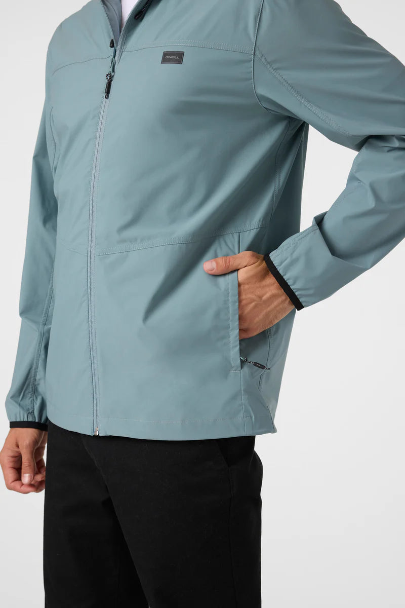 ONEILL trvlr windbreaker stretch lt blue