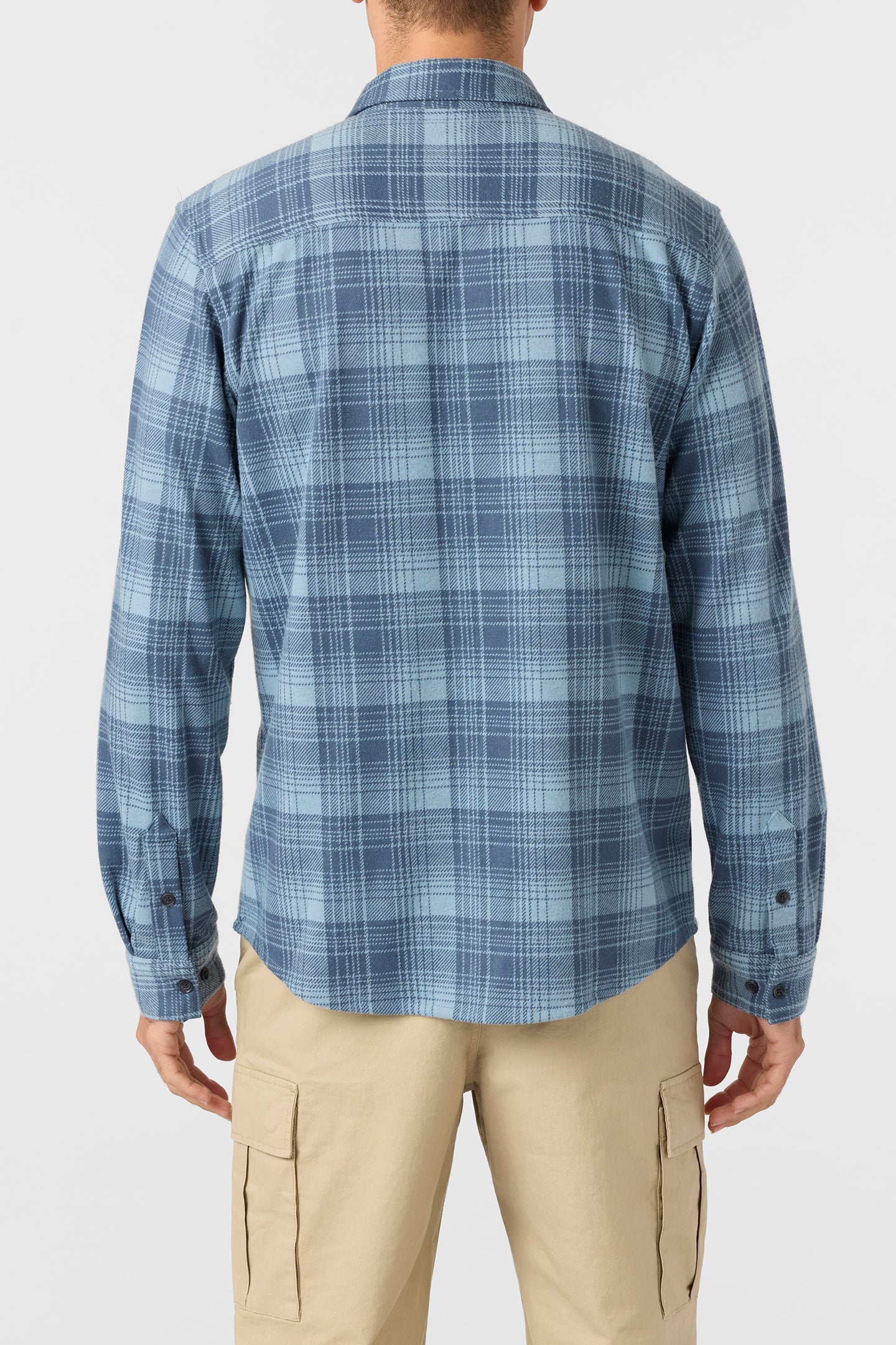 sutton knit plaid citadel