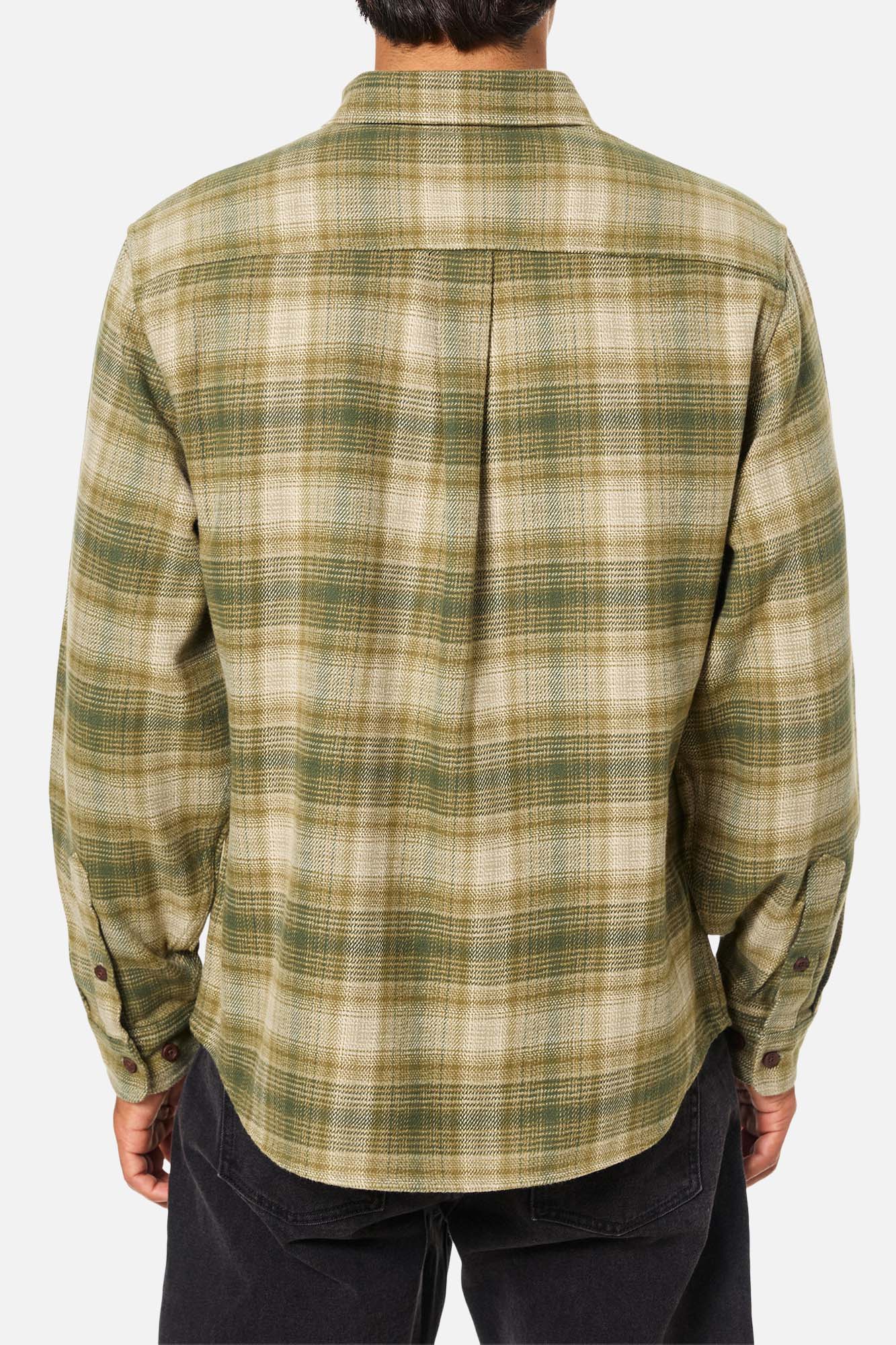 sierra flannel moss green