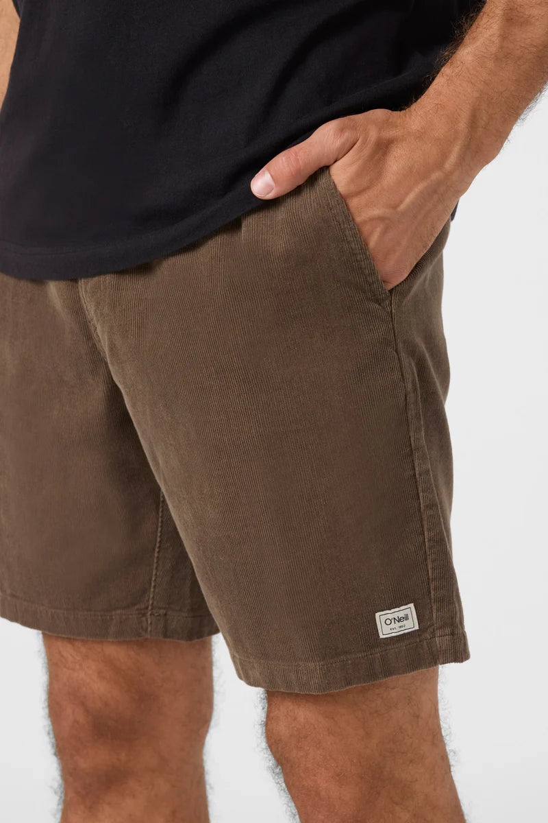oneill jay stretch short lt gray