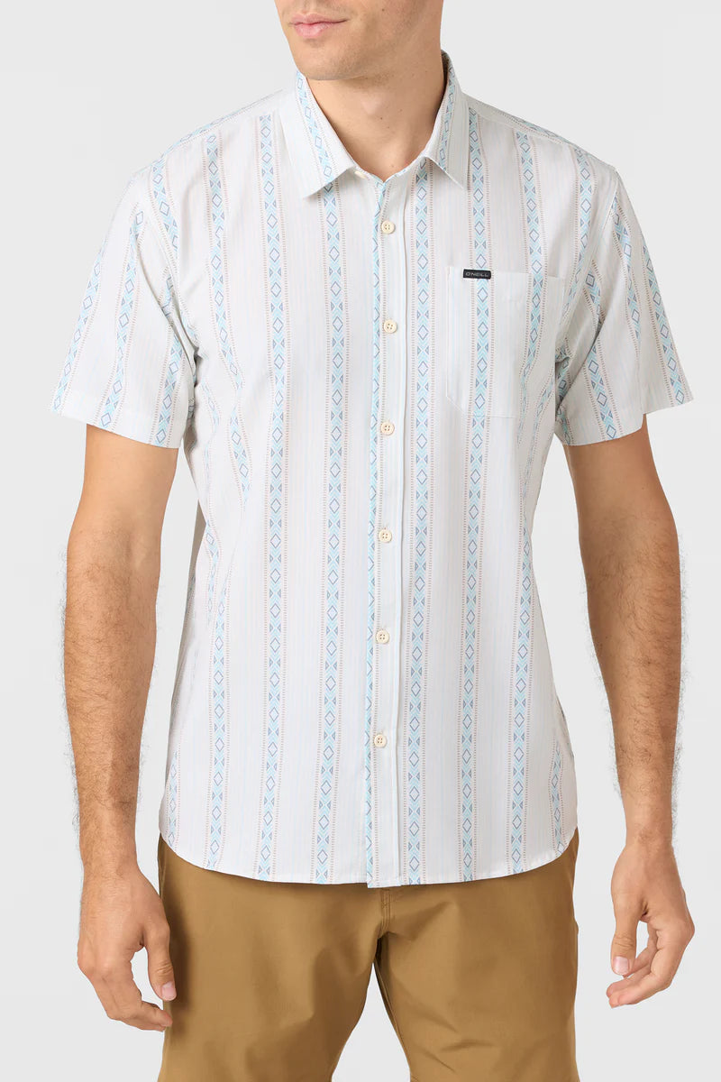 trvlr upf traverse cream button down