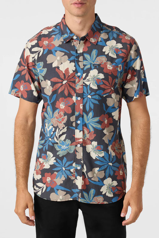 oneill blue/graphite floral oasis eco