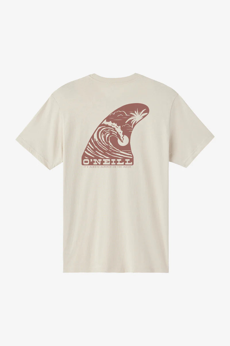ONEILL skeg kha tee
