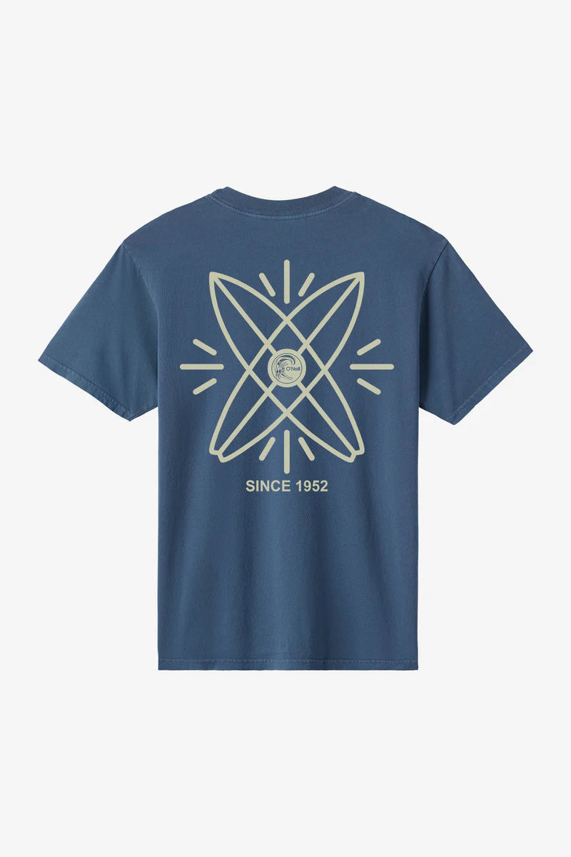 ONEILL og venice blue tee