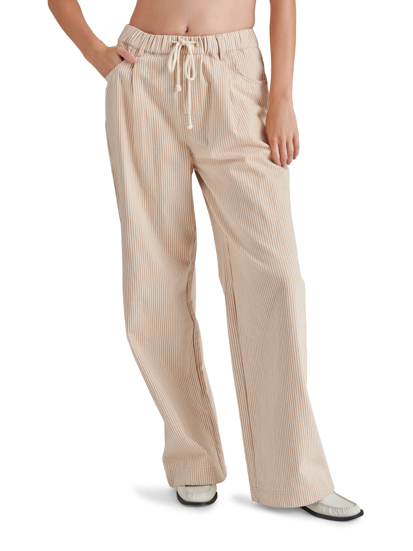 minorca pant khaki stripe