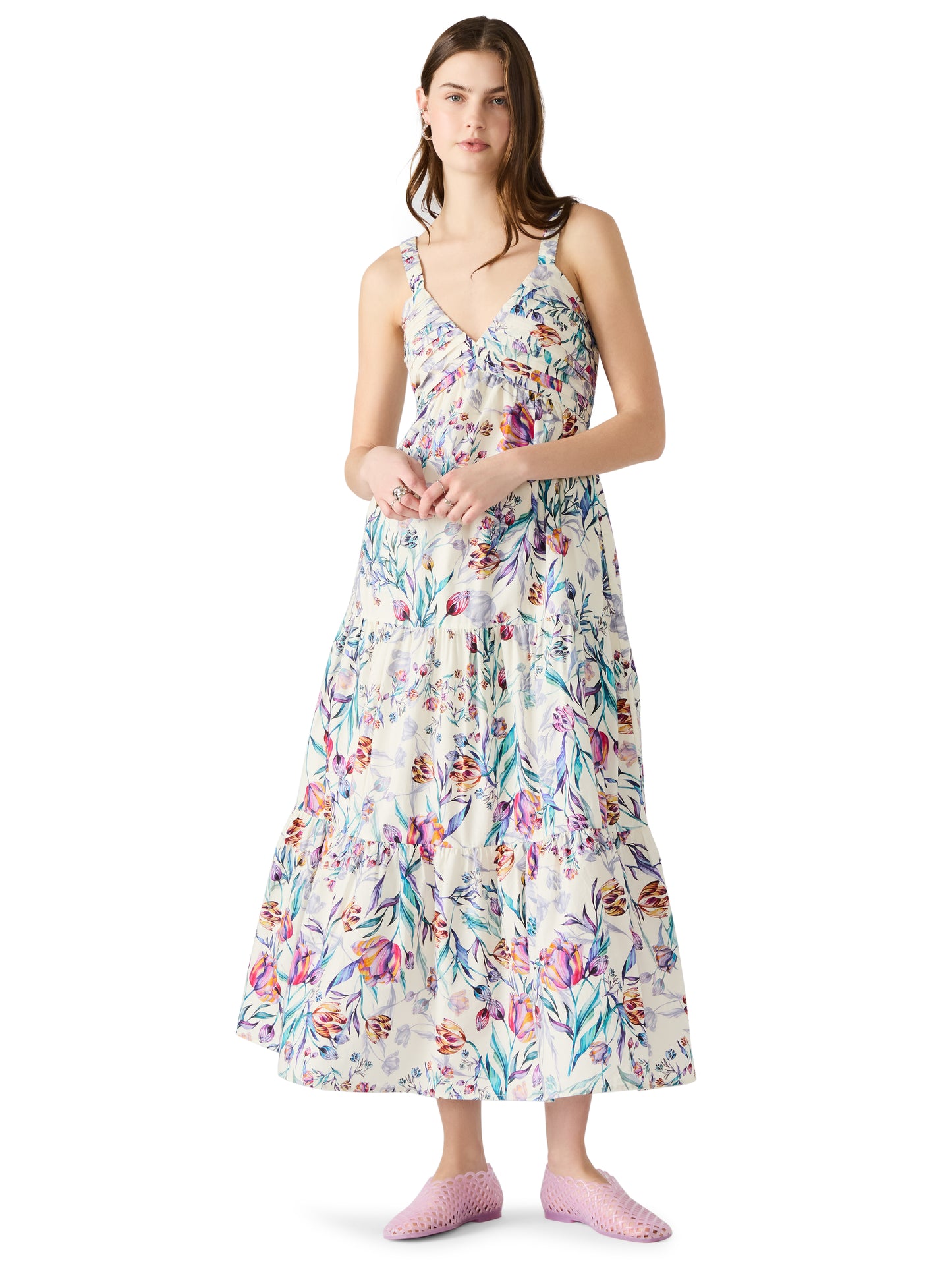 eliora dress antique floral