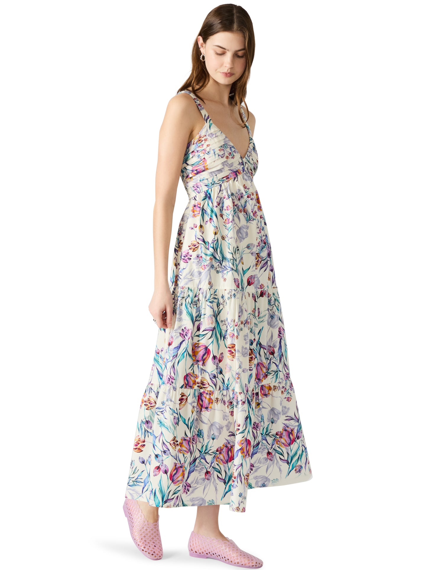 eliora dress antique floral