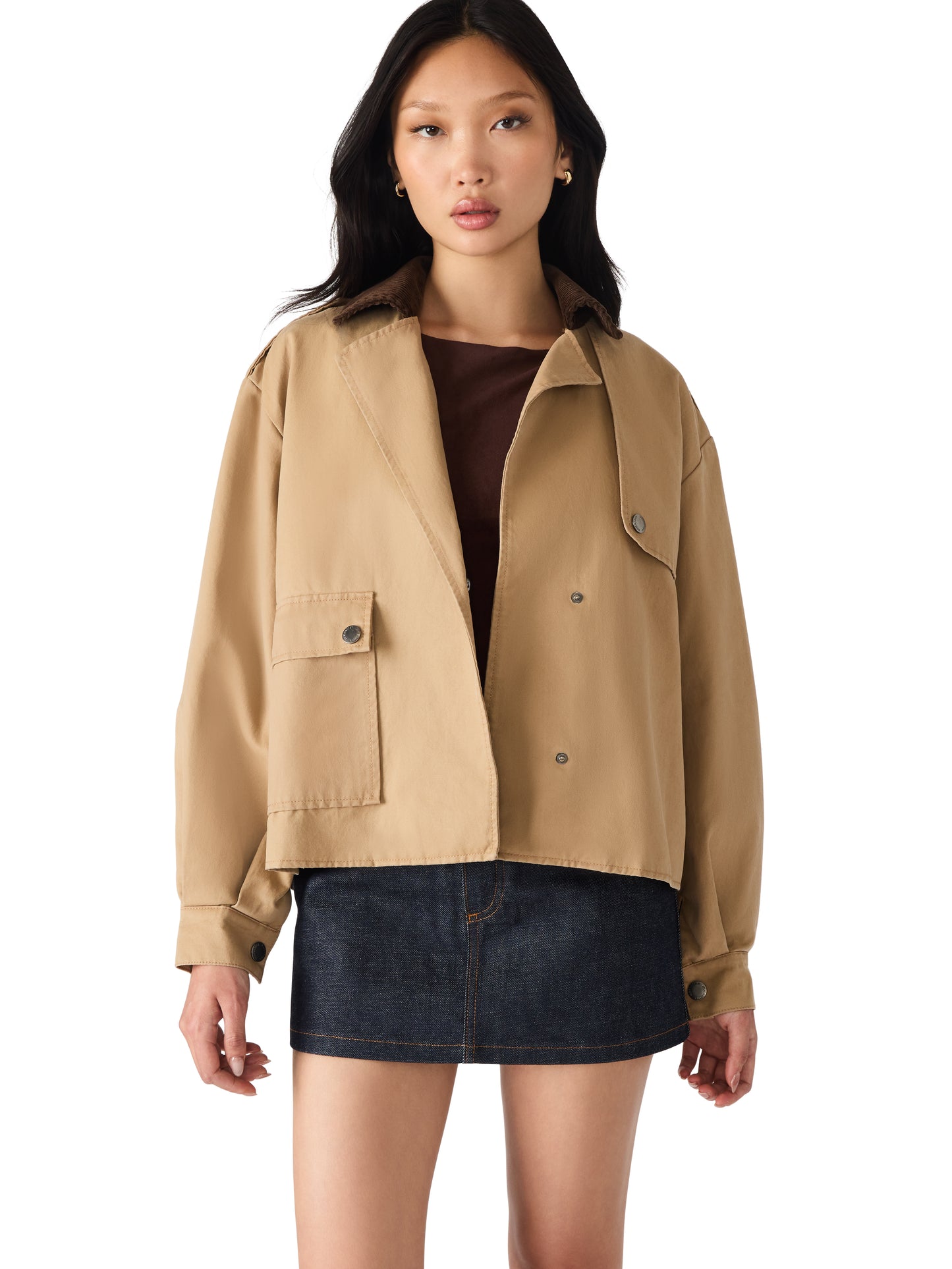 Luisa tan barn jacket