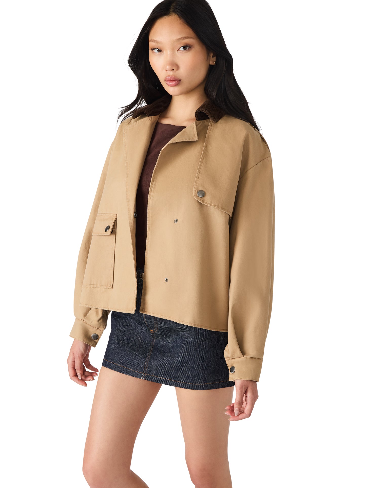 Luisa tan barn jacket