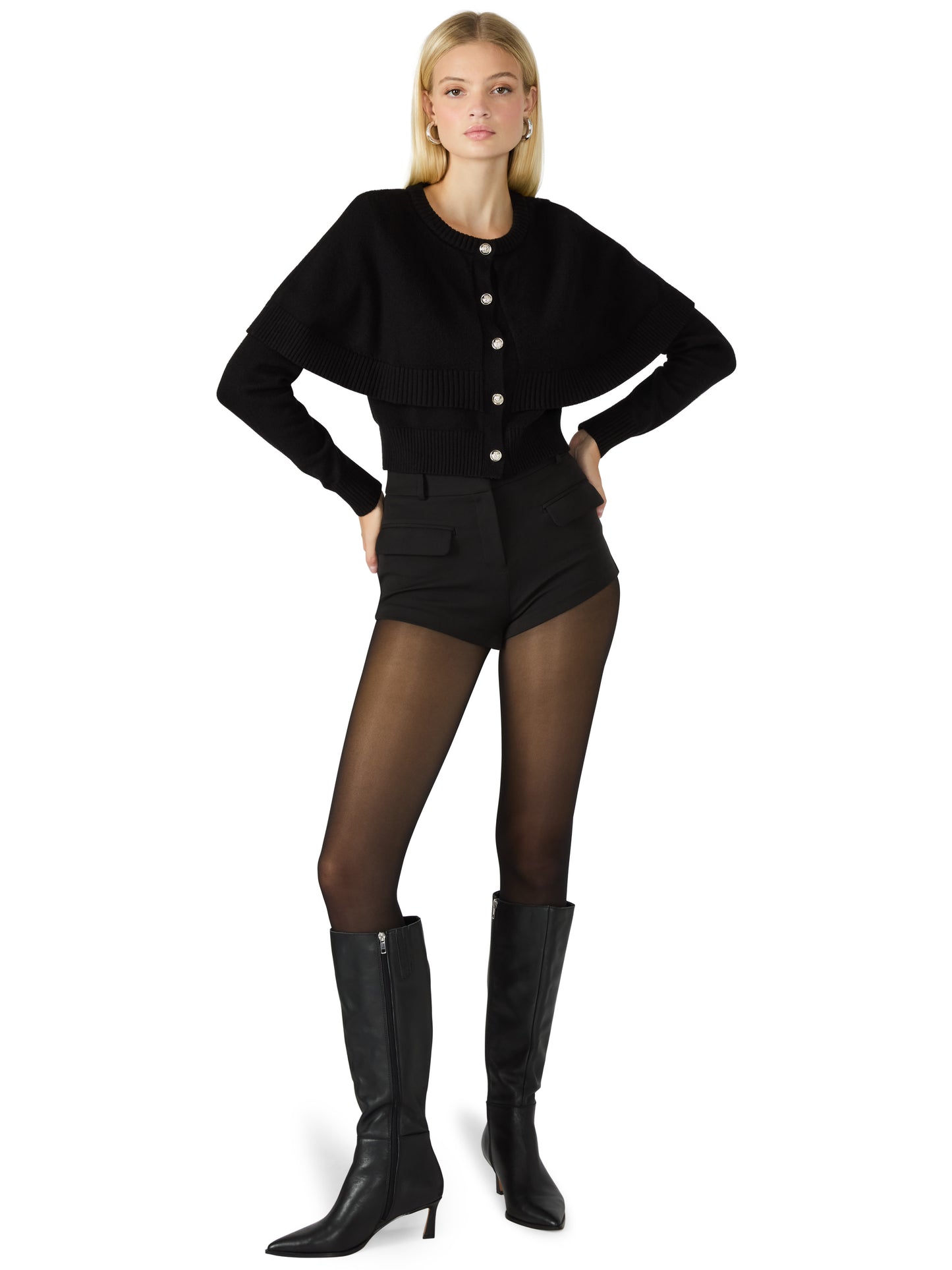 gisselle cardigan black