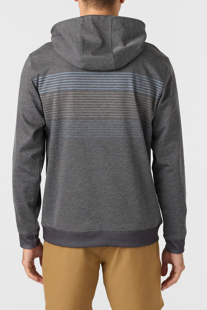 challenger lightweight hooded pullover gray