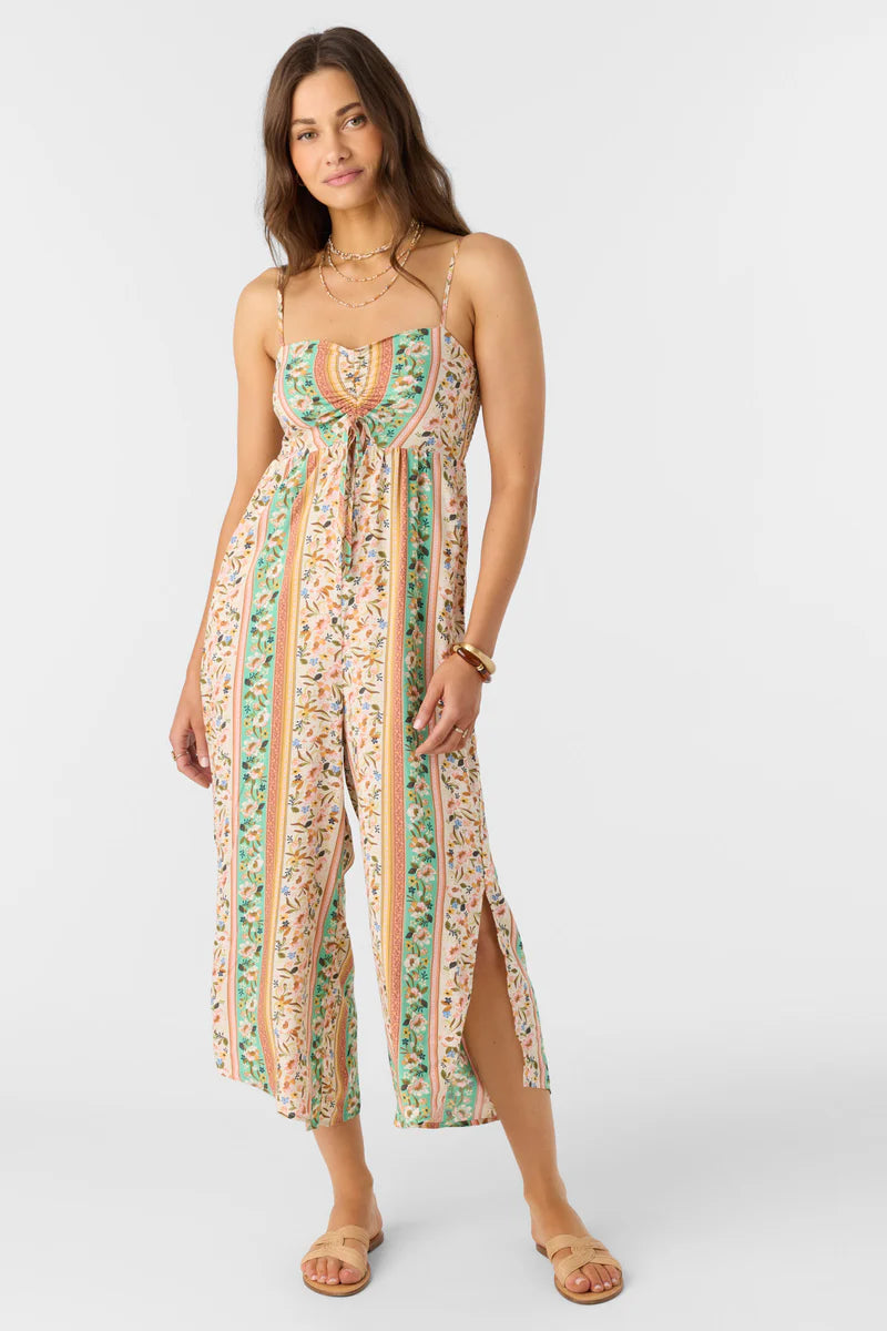 keiko cora floral jumpsuit