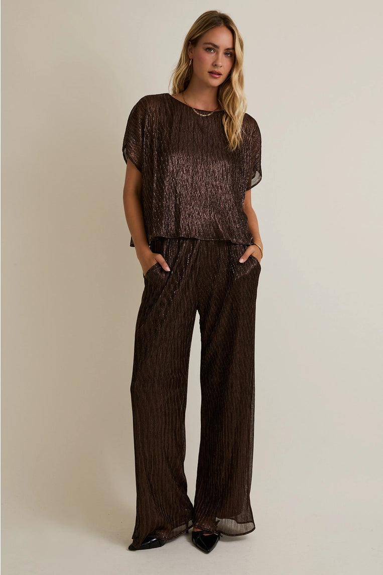 coco metallic matching set