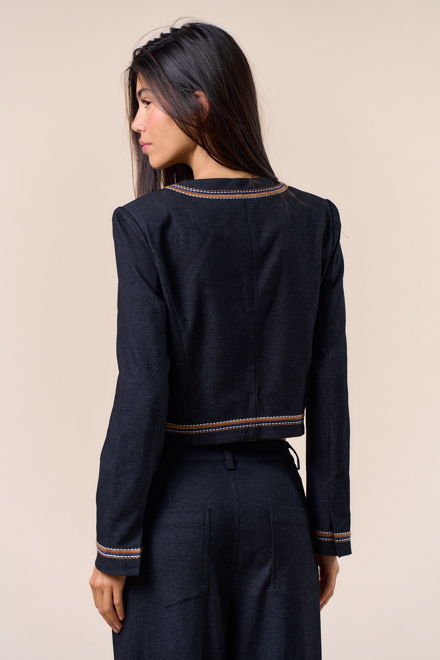 luna embroidered jacket