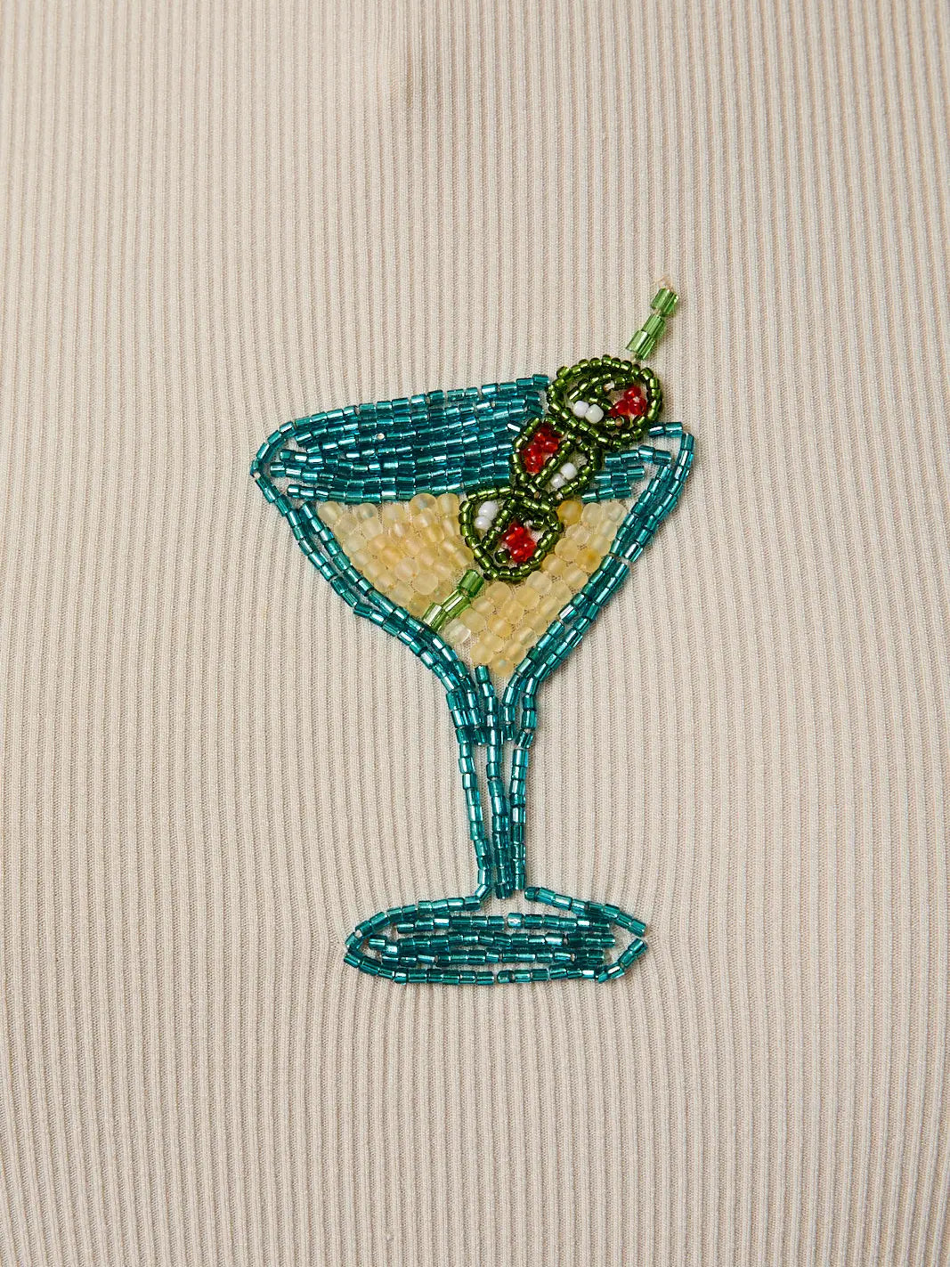 beaded tini-tee