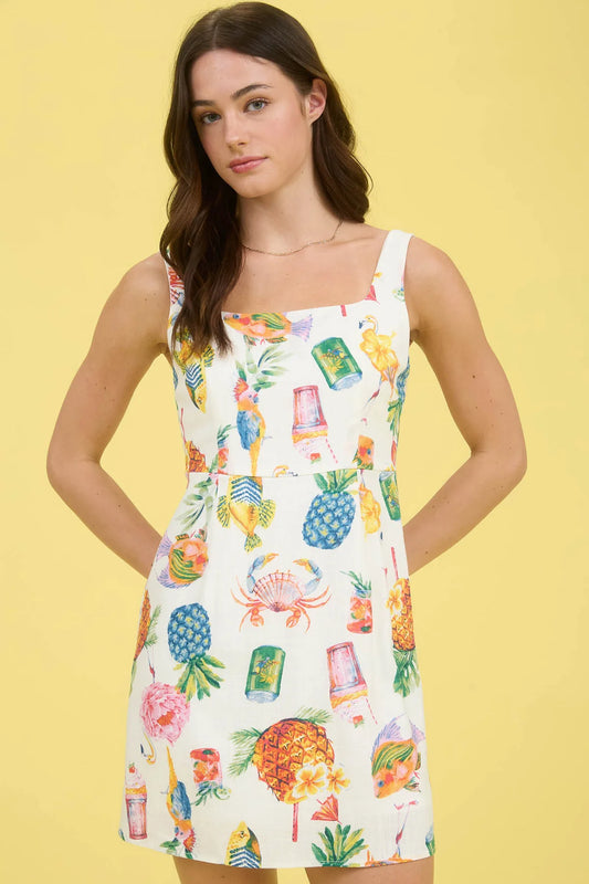 happy hour mini dress