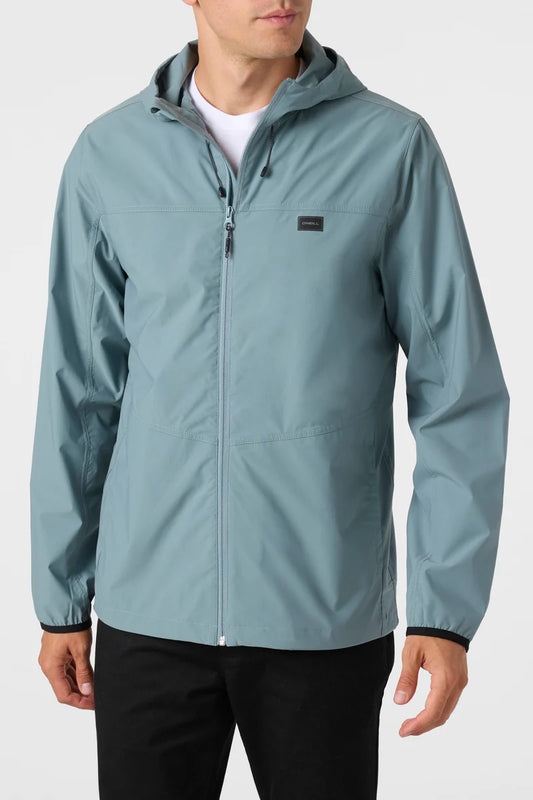 ONEILL trvlr windbreaker stretch lt blue