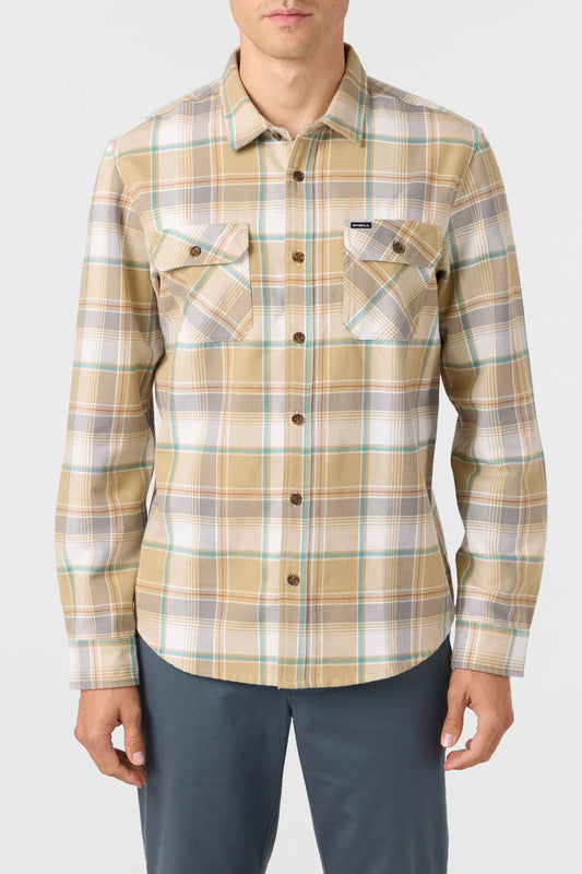 winslow plaid flannel twill