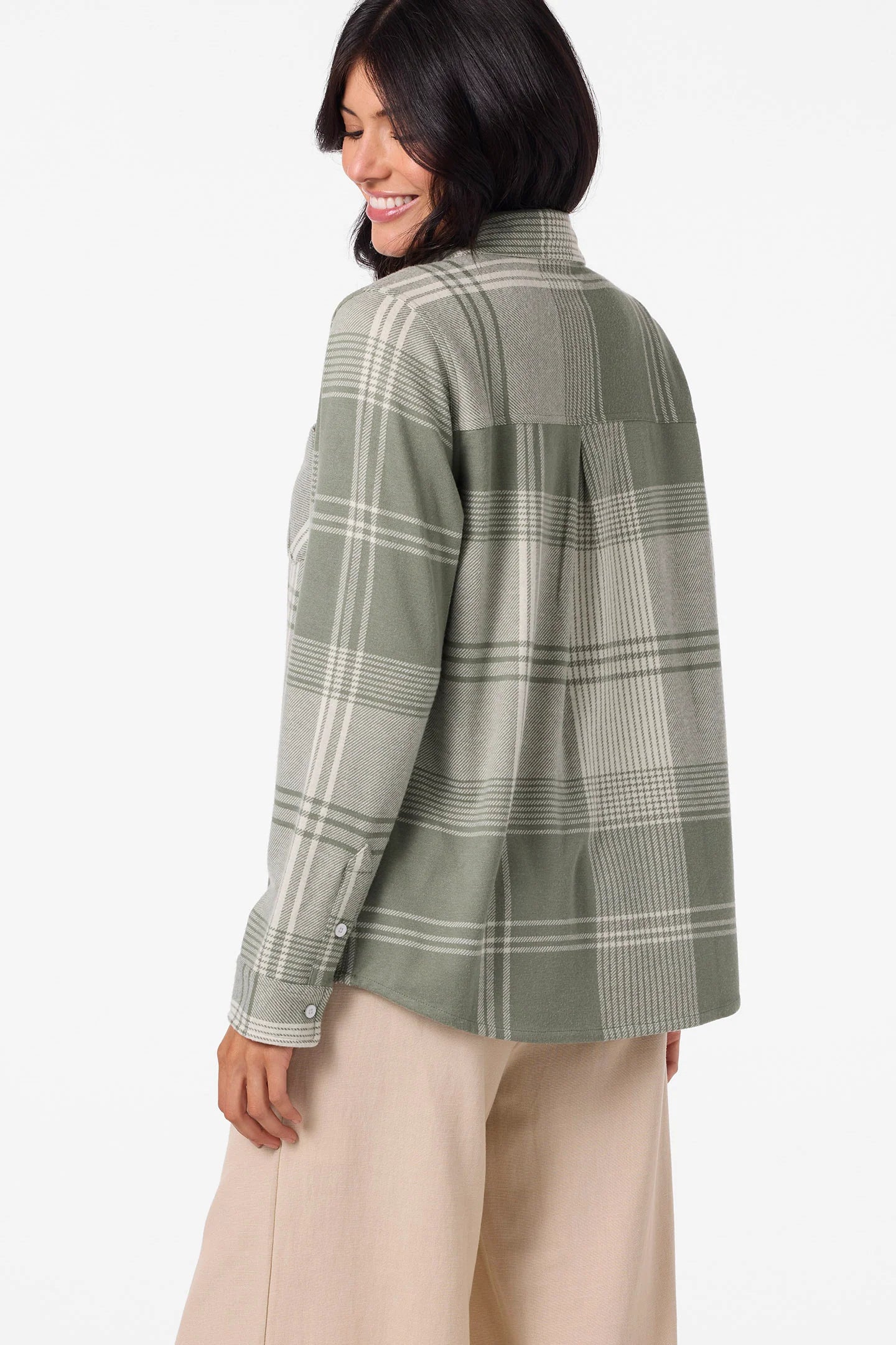 jorgina sea spray knit flannel