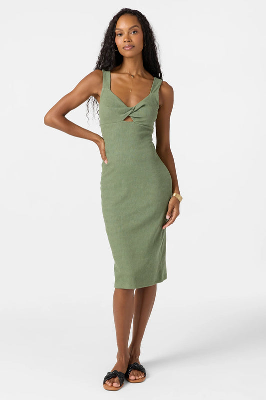 jaslyn midi dress sea spray