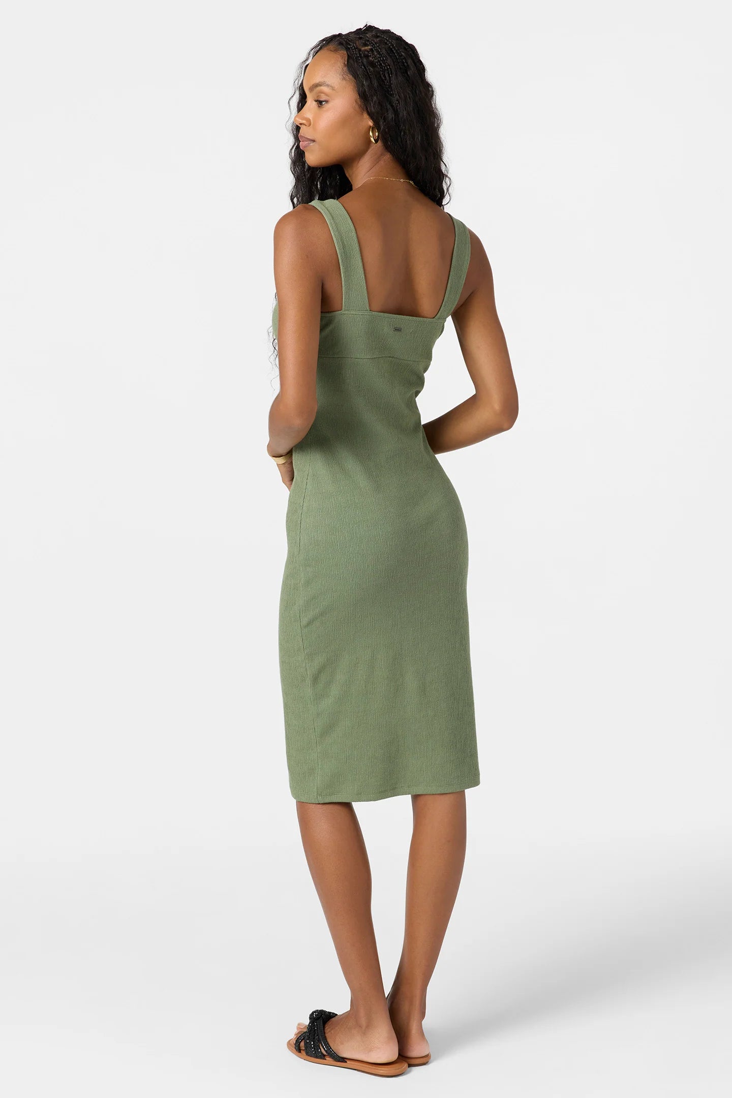 jaslyn midi dress sea spray