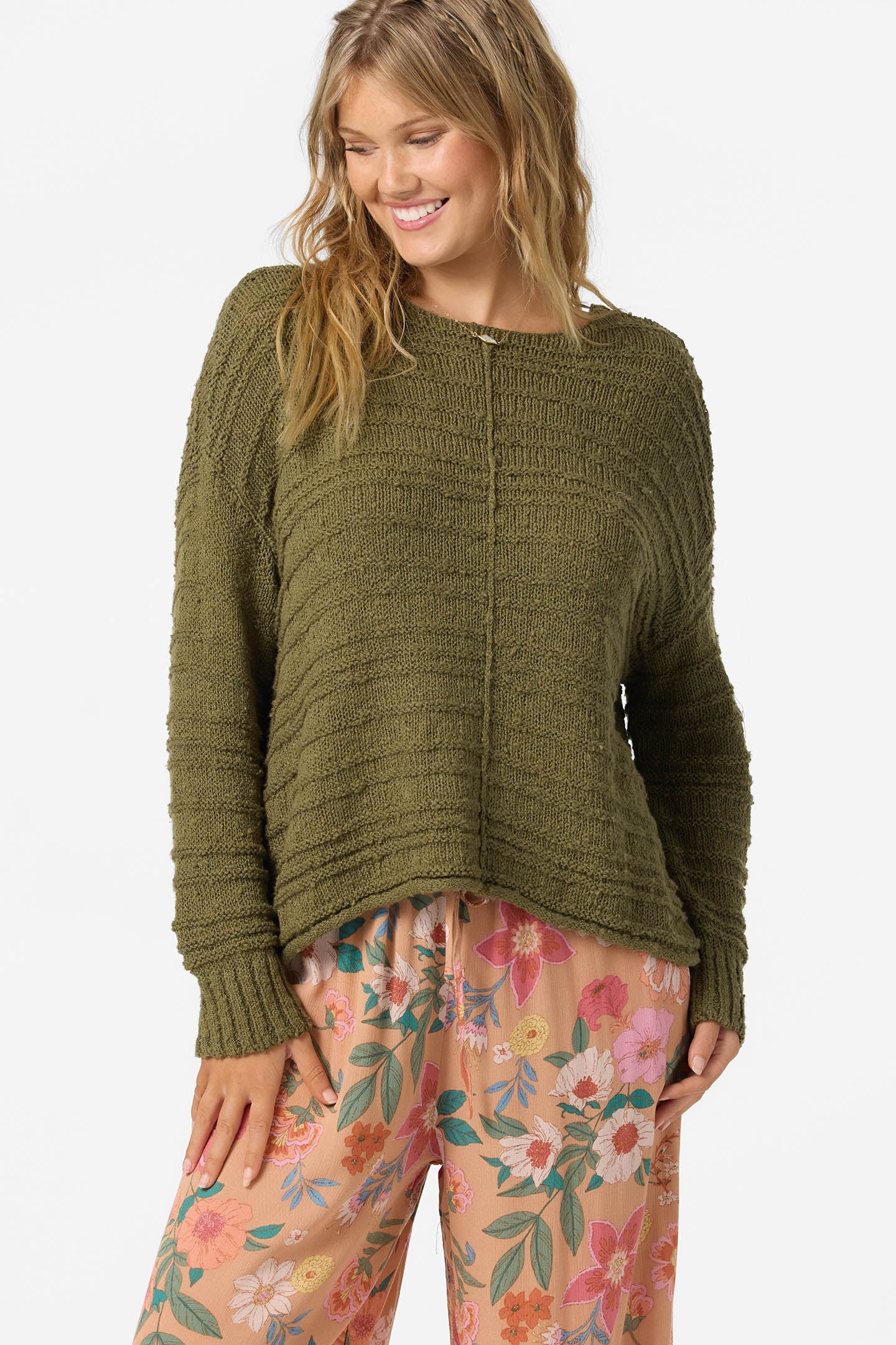 brayton olive martini knit