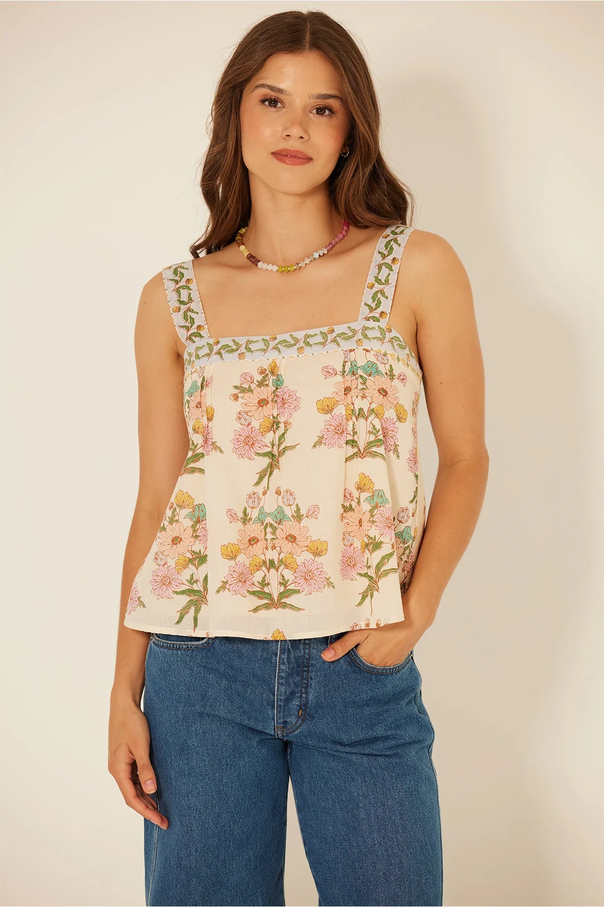 bila lucia floral tank
