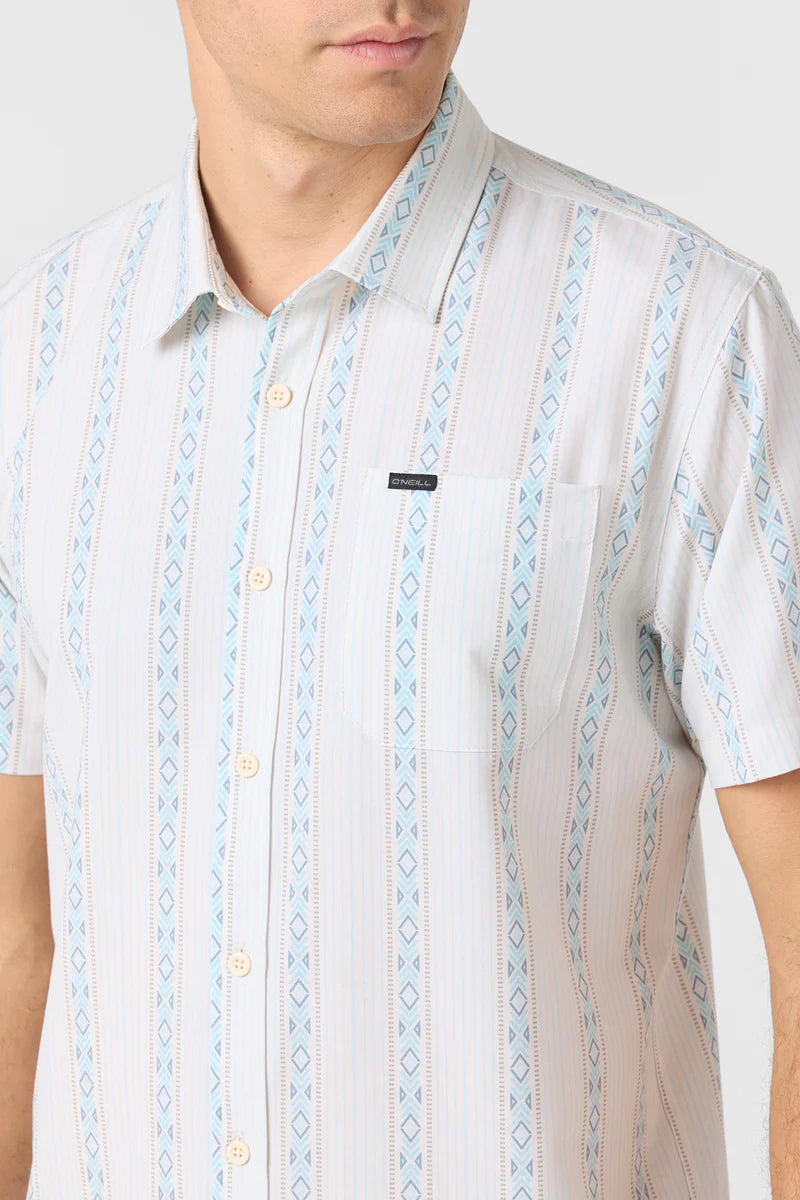 trvlr upf traverse cream button down