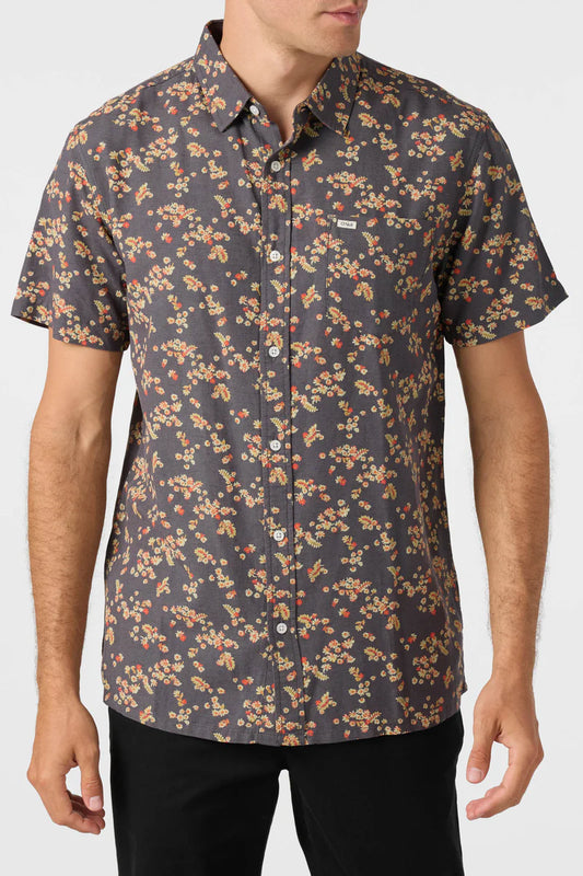 oneill graphite floral og eco print