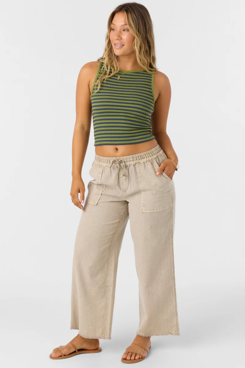 sevie pant light washed olive