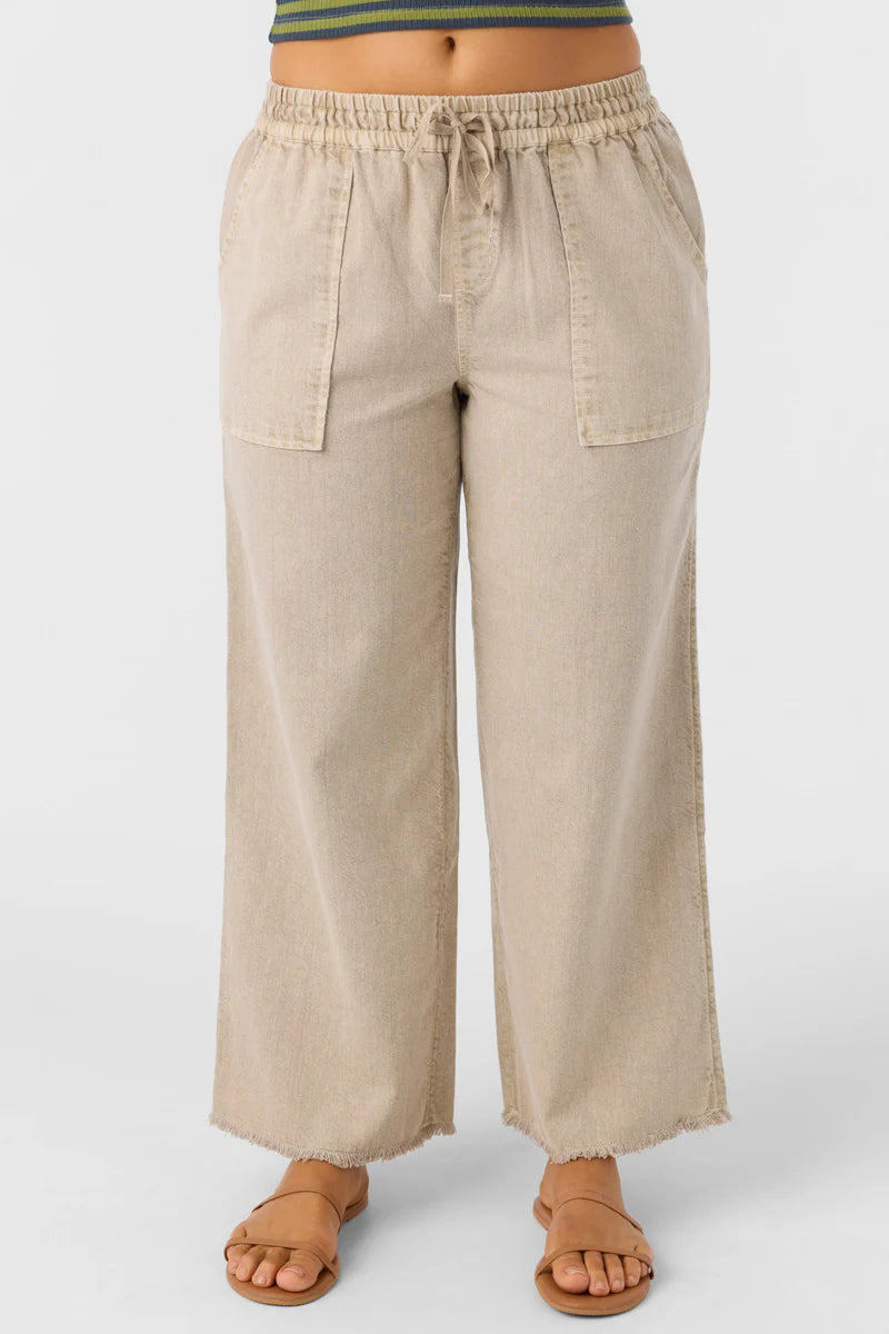 sevie pant light washed olive