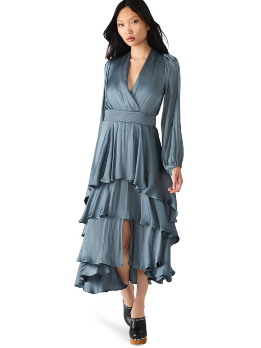 bei cloud gray dress
