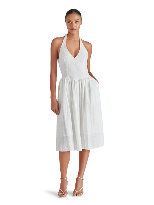 ressi eyelette white dress