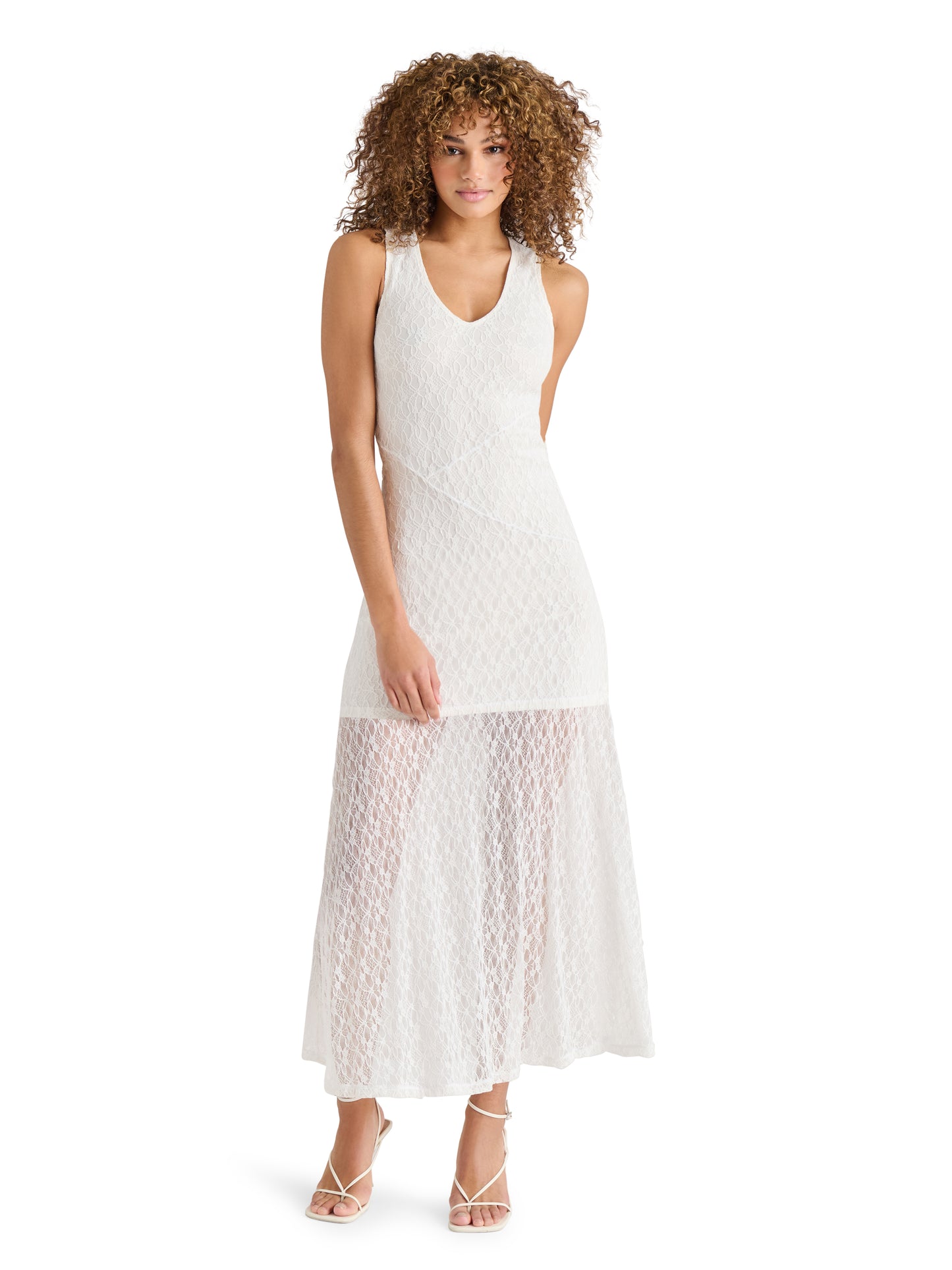 theo white lace dress