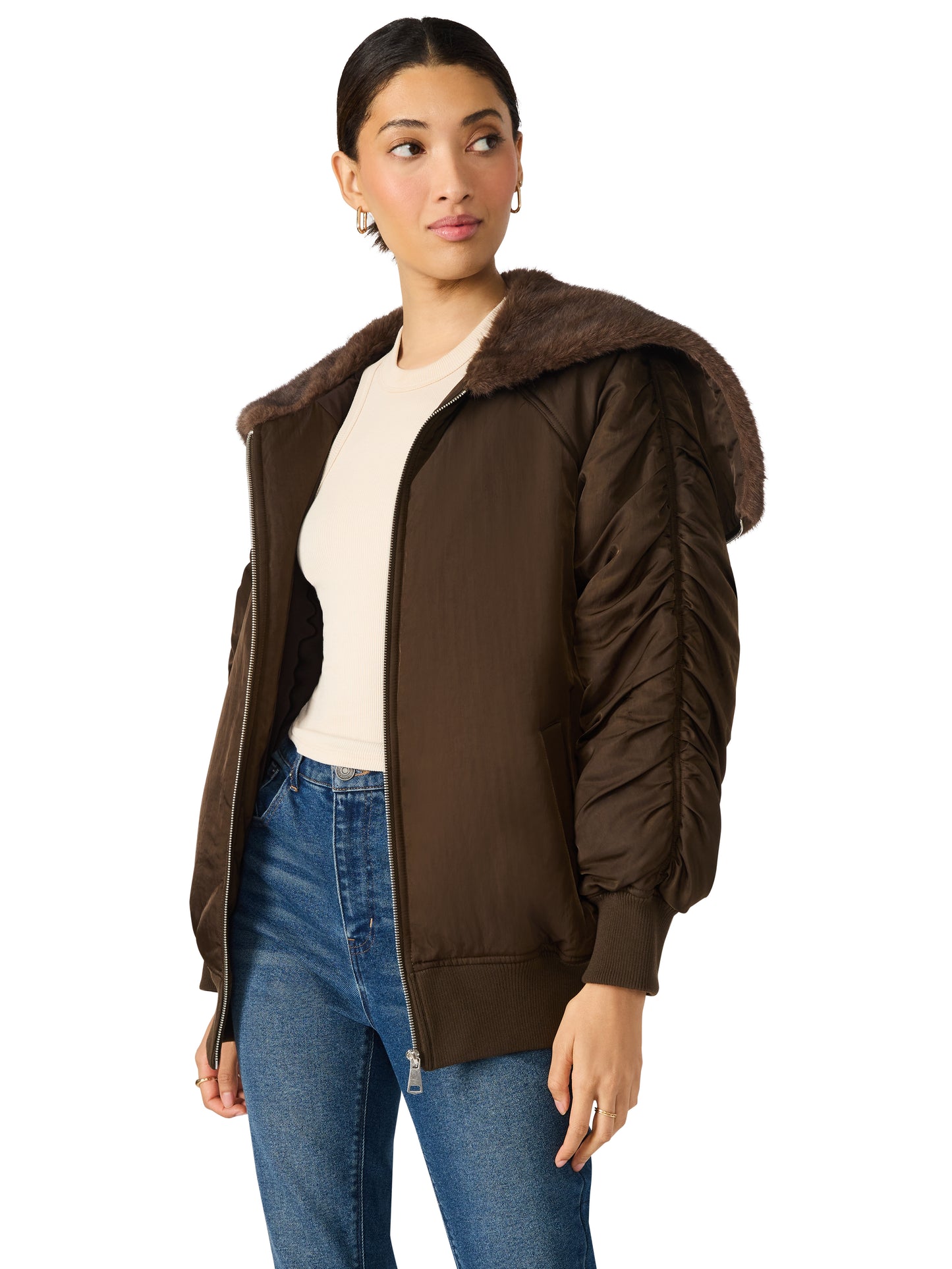 dionee jacket dark espresso