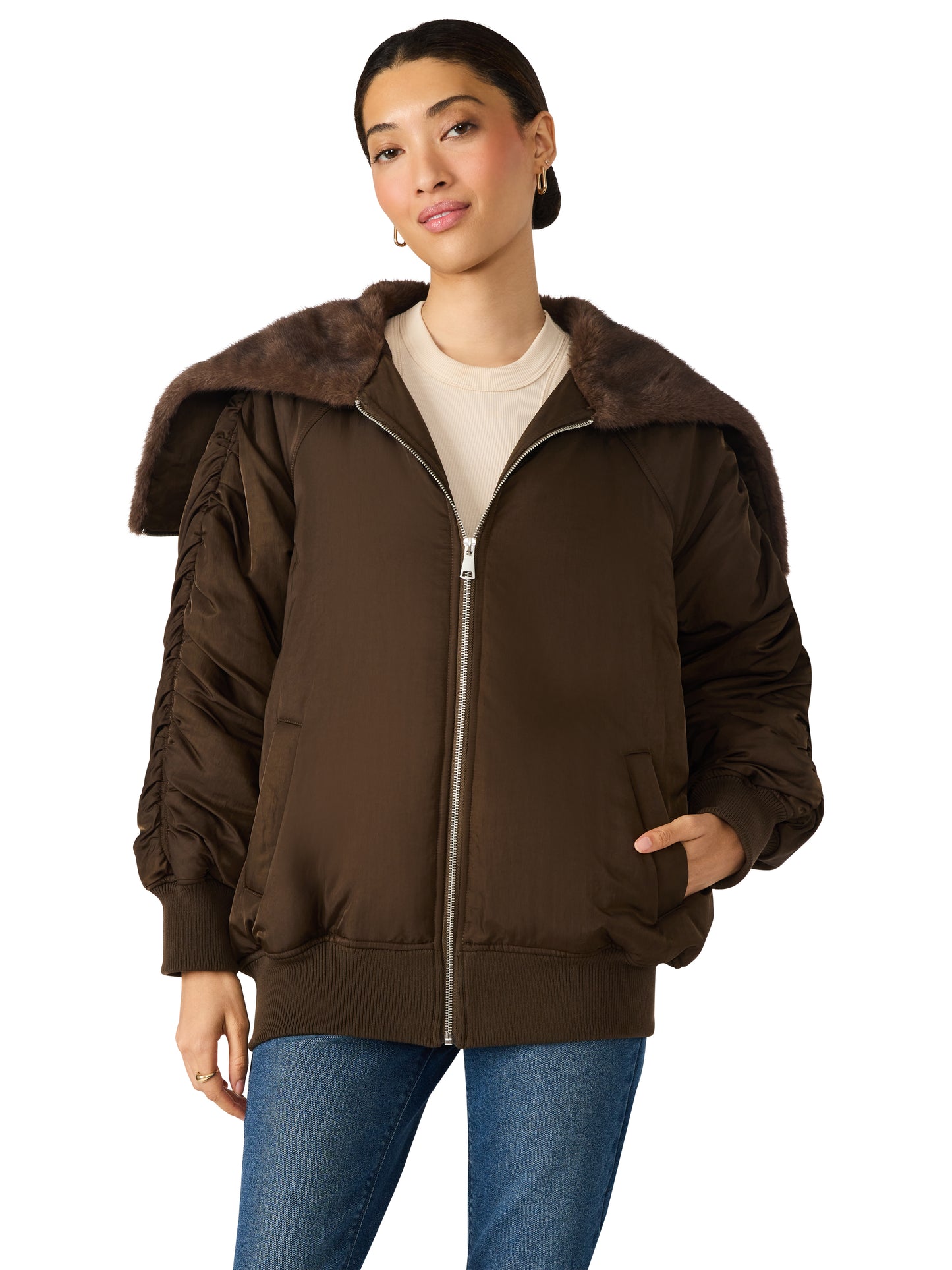 dionee jacket dark espresso