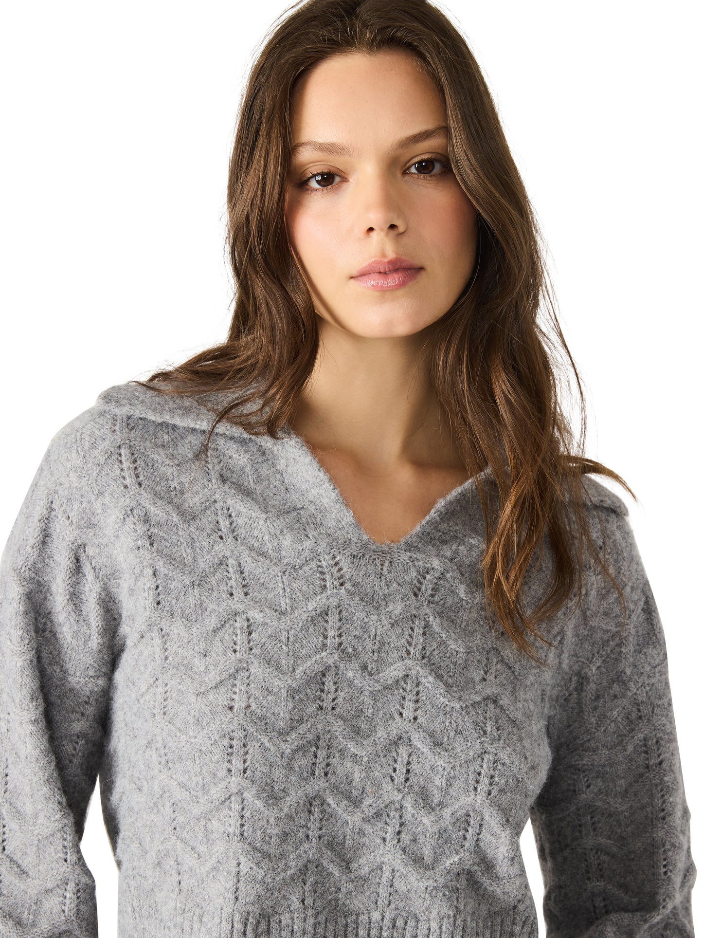 esther sweater heather gray
