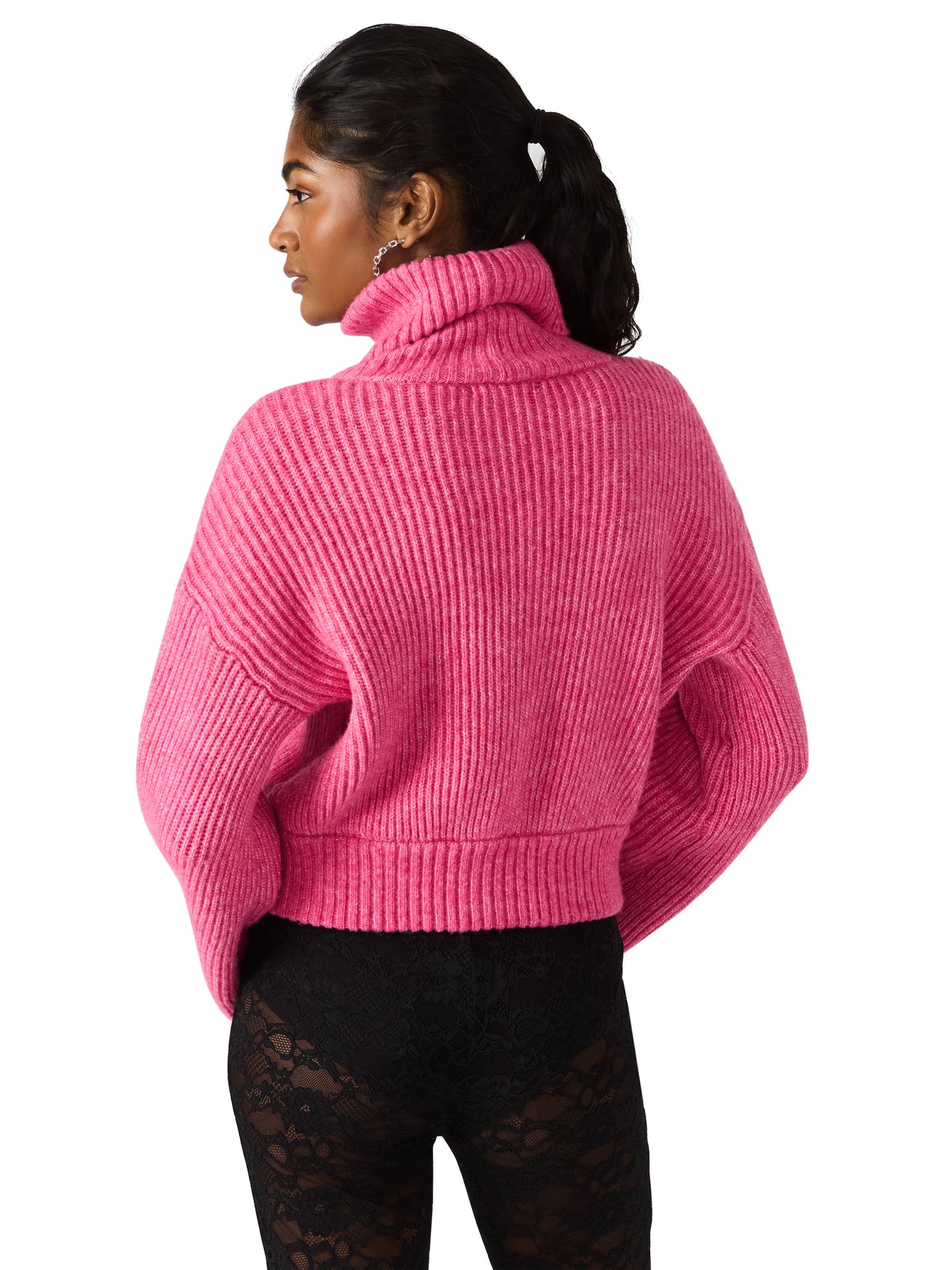 adelade pink turtle neck