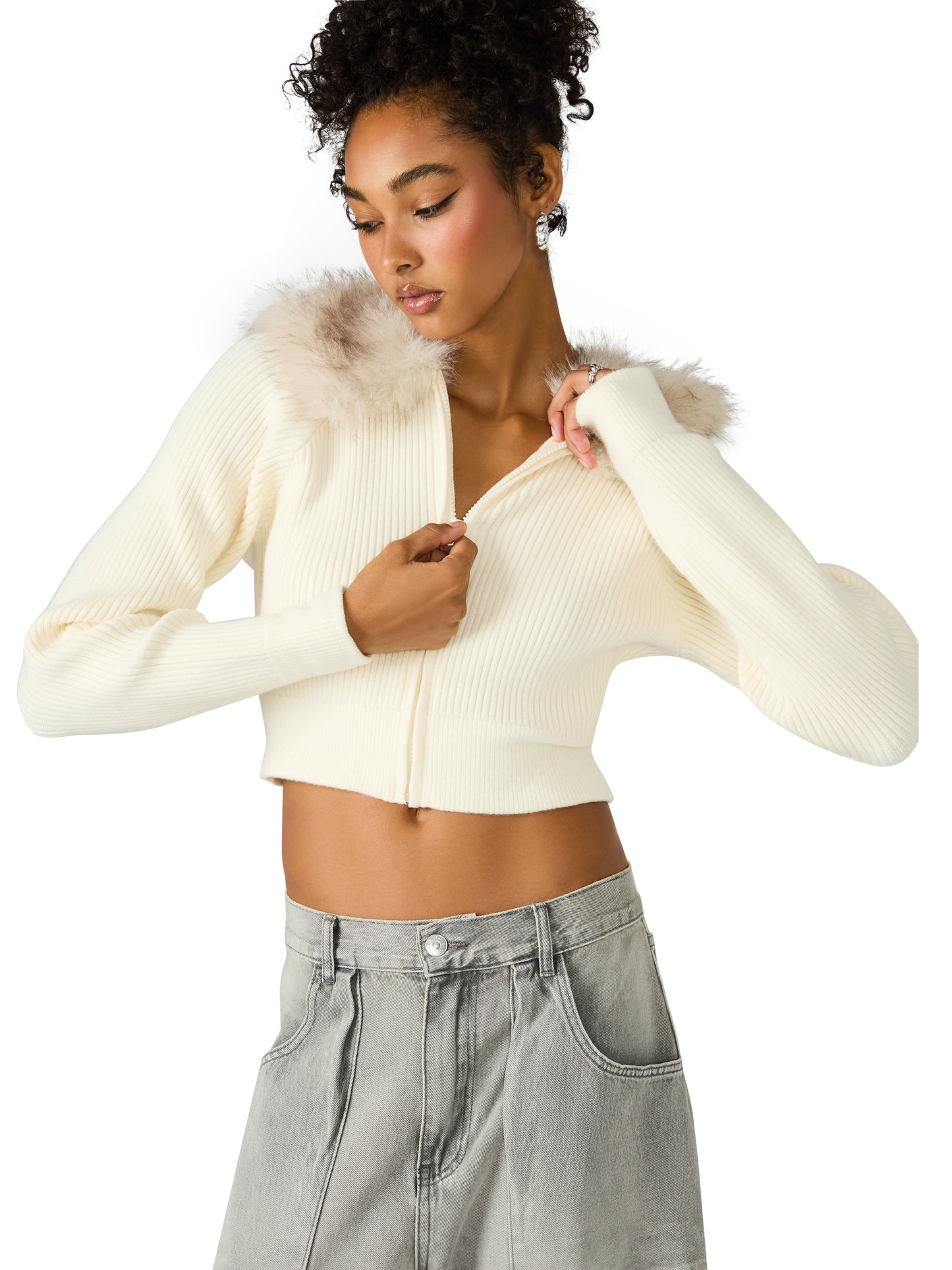 lysia sweater jacket
