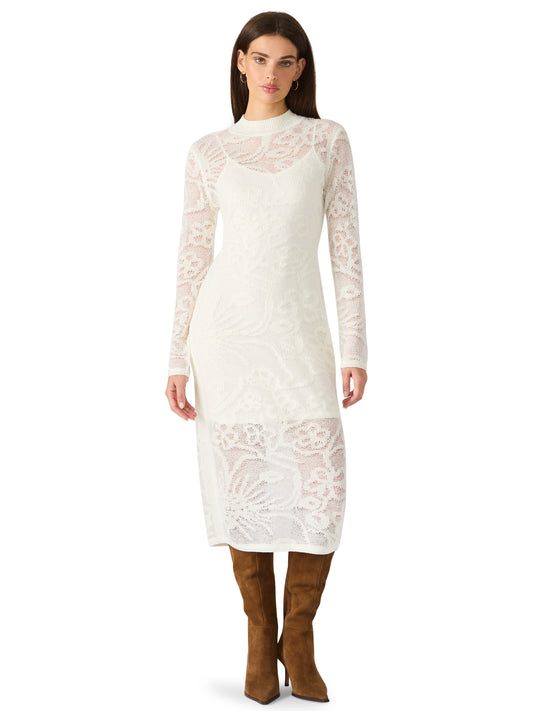 illie dress winter white