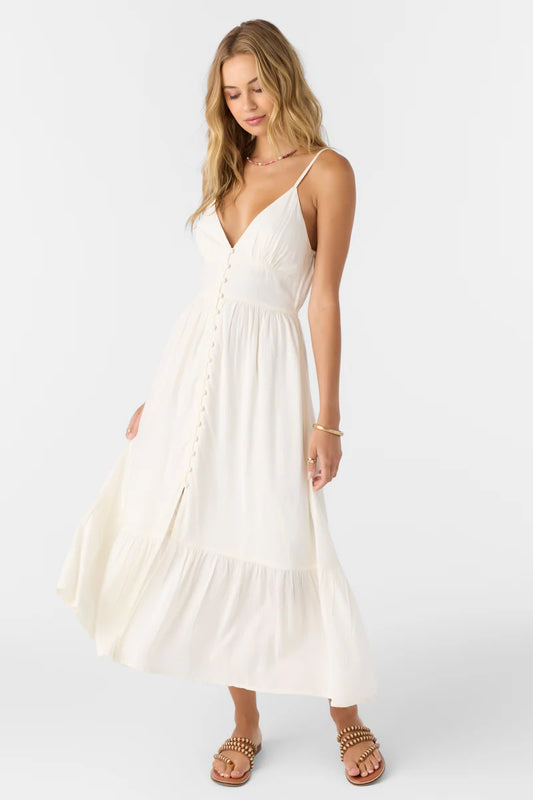 pilar winter white dress