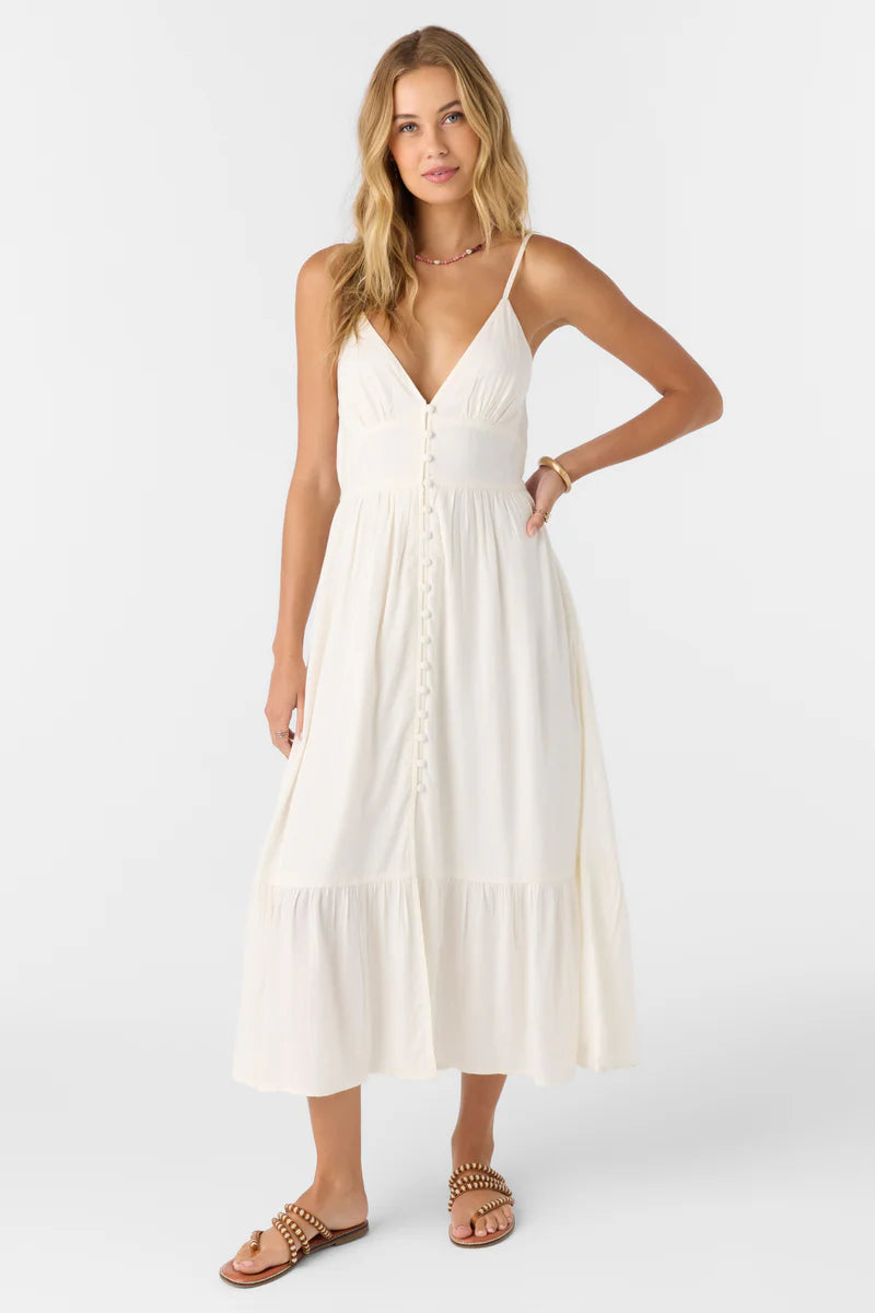 pilar winter white dress