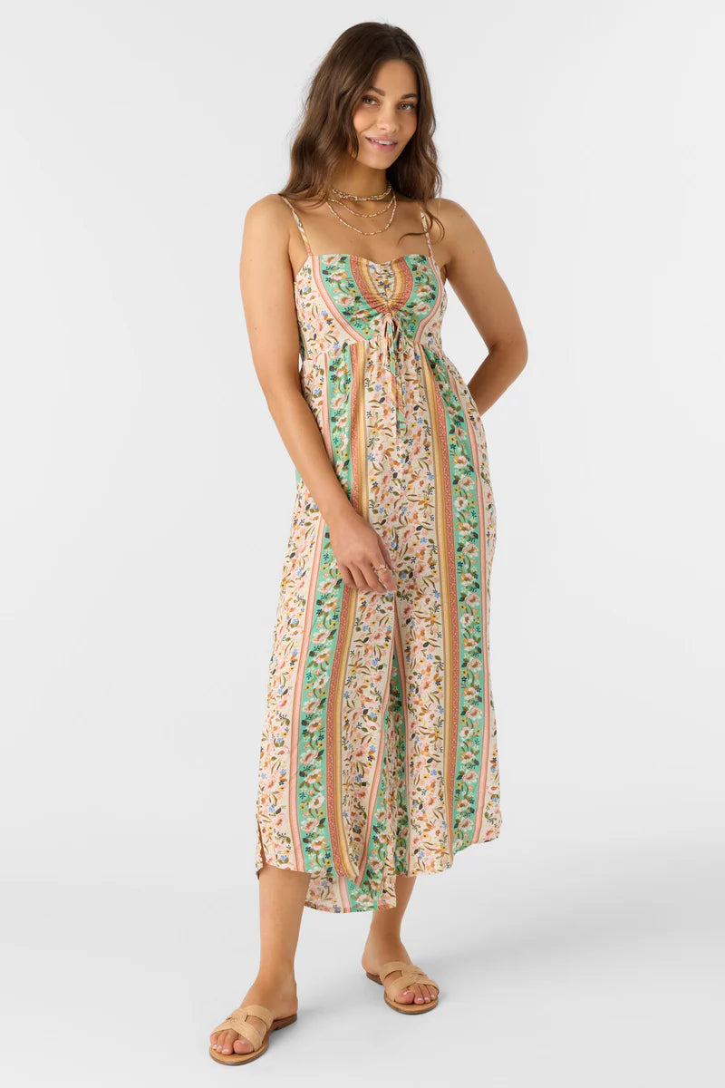 keiko cora floral jumpsuit