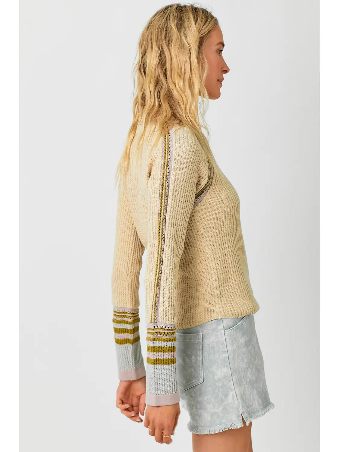 raglan sleeve sweater top oatmeal